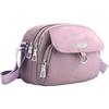 Everyday Versatile Nylon Sling Purse Trendy Adjustable Strap Multi-pocket Crossbody Bag for Women Casual Activities