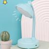 LED Desk Lamp Cute Flower Table Lamp with Adjustable Flexible Gooseneck Rechargeable Eye-Caring Night Light for Dorm Bedroom Reading
