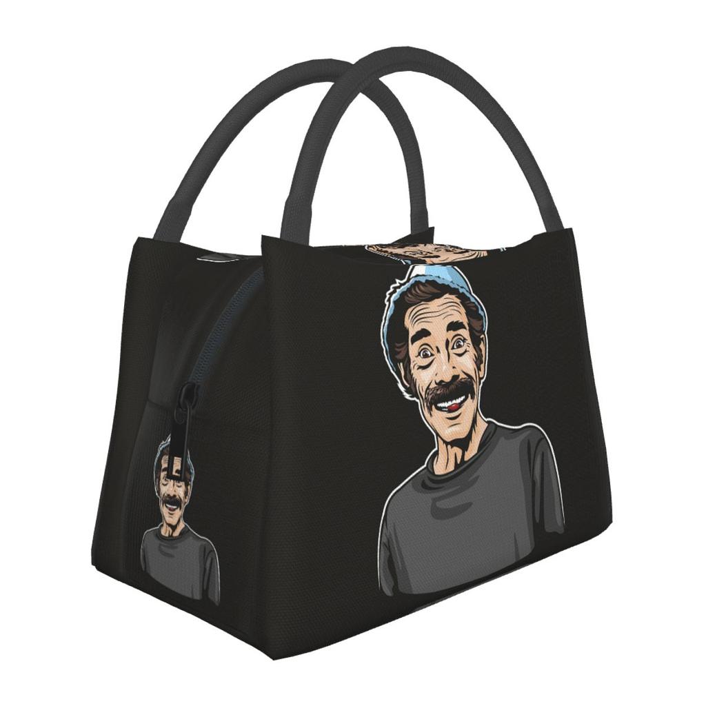Don Ramon El Chavo Del Ocho Insulated Lunch Bag for Women Picnic Storage Food Boxes Container Cooler Thermal Lunch Box Tote