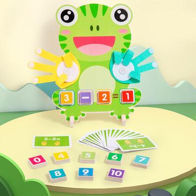 Math Counting Toy for Kids Number Finger Addition Game Ornament Decor Early Learning