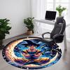1pc Dragon Ball Office Round Area Rug, Indoor Mat Suitable For Office, Under Office Chairs Bedroom Living Room Home Decor, Room Deco