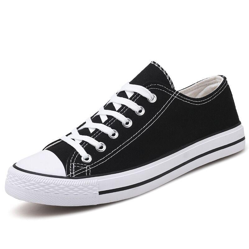 Unisex Low-Top Canvas Sneakers, Classic Korean Style, Versatile Casual Shoes, Perfect for Couples and Students, Model H01