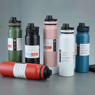 Thermos Mug Outdoor Thermos Portable Kettle Water Bottle with Tea Filter  Stainless Steel Thermal Cup Leak-proof Flask Sports