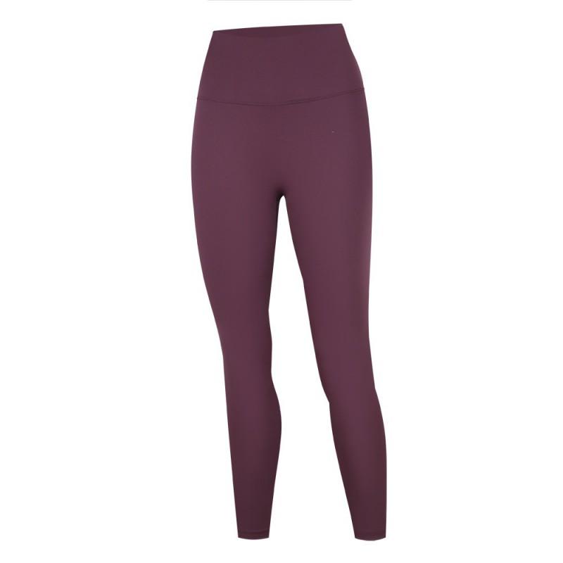 High-Waisted 9/10 Length Yoga Leggings Women Seamless Ultra-Stretch Quick-Dry Breathable Workout Pants