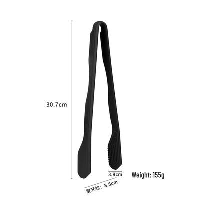 Durable Silicone Heat-Resistant BBQ & Food Tongs Set