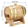 6 Piece 1.5L Whiskey Barrel Vintage Wood Wood Wine Bucket Vintage Wine Keg  Home Wine Storage
