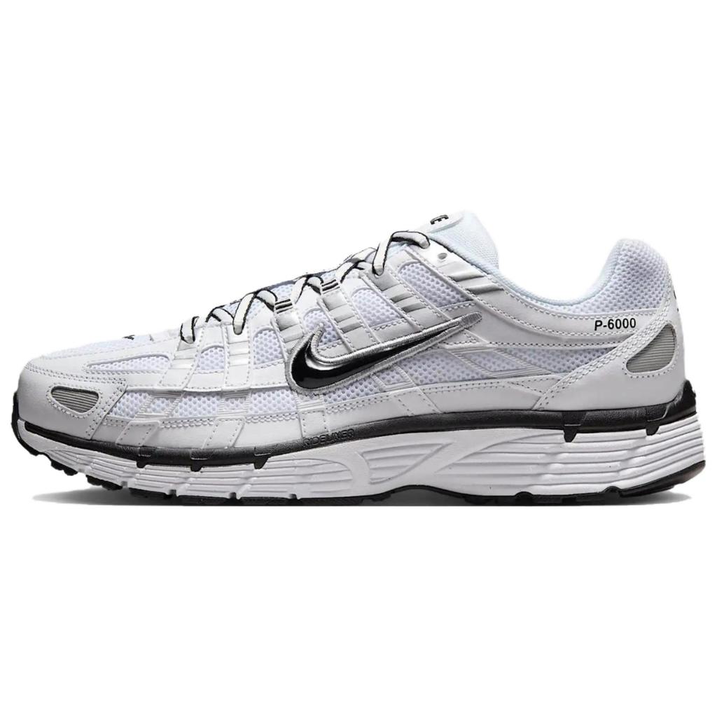 Nike P 6000 Abrasion Resistant Low top Running Shoes Unisex Black Cyan CD6404-107(Team1111-)