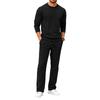 Men's Versatile 2 Piece Sweatsuit with Hooded Sweatshirt and Sweatpants for Casual Wear