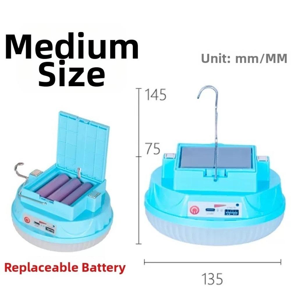 4 Gears Camping Light Rechargeable Night Light Portable Solar Light  Night Lighting