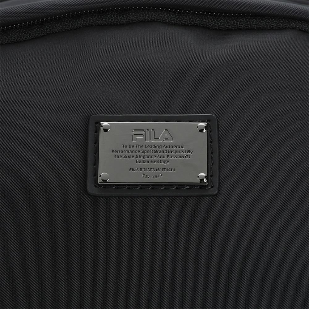 New FILA WHITE Fabric Backpack Men's Jet Black F13M533104FBK
