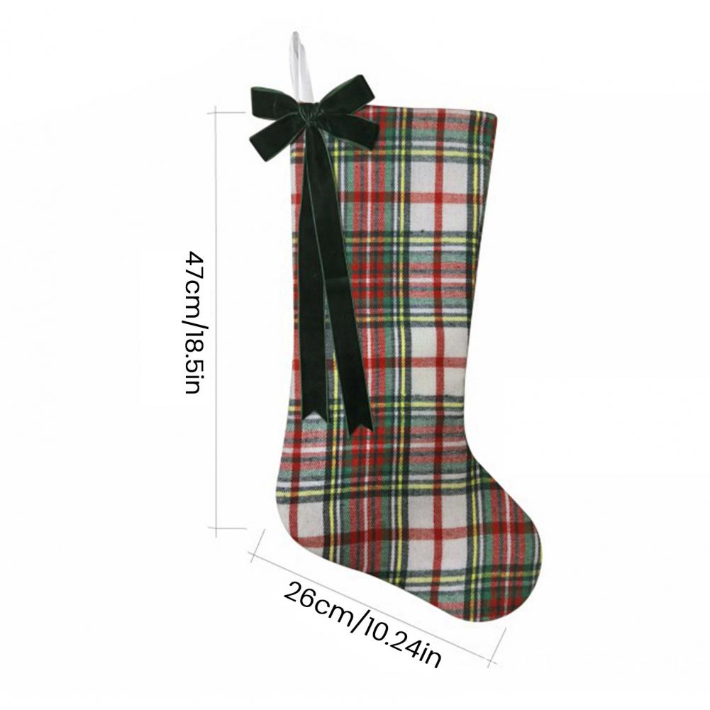 Christmas Stockings with Hangers Easy to Hang Christmas Stockings Festive Christmas Stockings with Plush Balls for Holiday