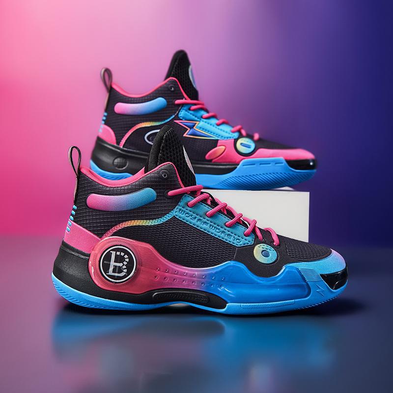 Basketball shoes friction sound phantom 4th generation 3 Wade way 10 Putian non-slip cushioning children's sports shoes men's