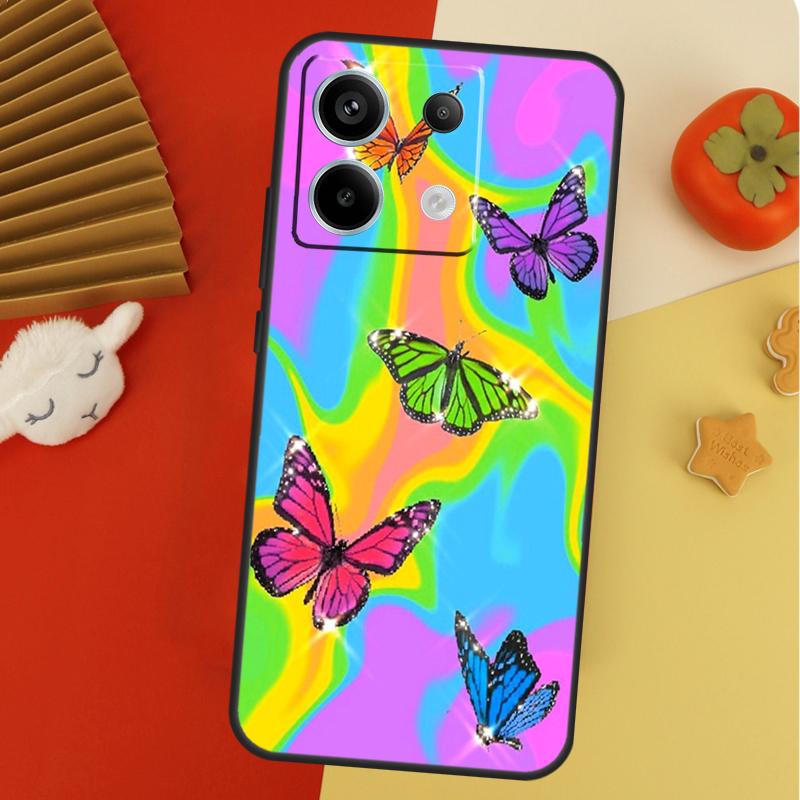 Y2K Aesthetic Case For Xiaomi Redmi 14C 13C 10C 12C Redmi Note 14 13 Pro 12 11 9 10 9S 10S 11S 12S Cover