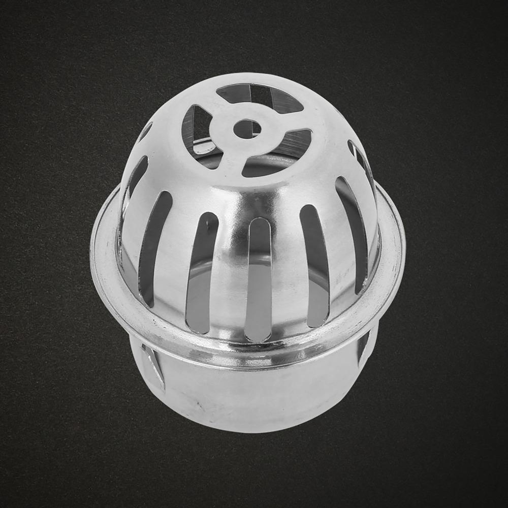 Dome Design Floor Drain Cover 304 Stainless Steel Downspout Strainer Durable Drain Cover  Home
