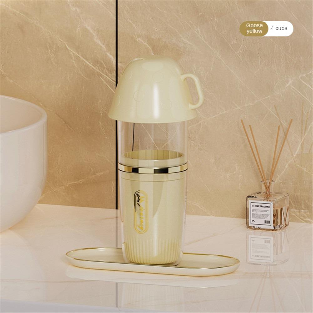 Travel Tooth Cup Sanitary Wash Cup Portable Storage Comfortable Toothbrush Holder Practical Necessities Clean And Hygienic