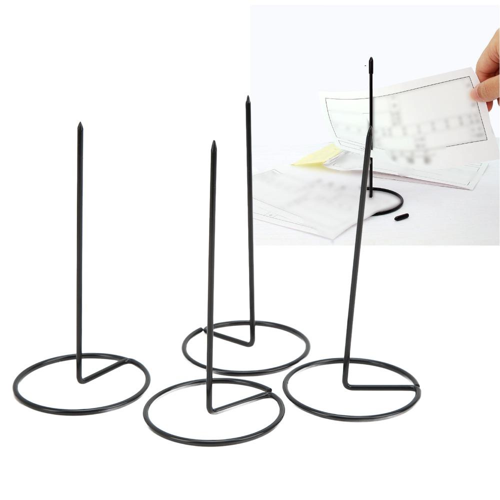 4Pcs Stable Receipt Holder 14cm Long Ticket Holder Straight Receipt Stabber  Receipt Storage