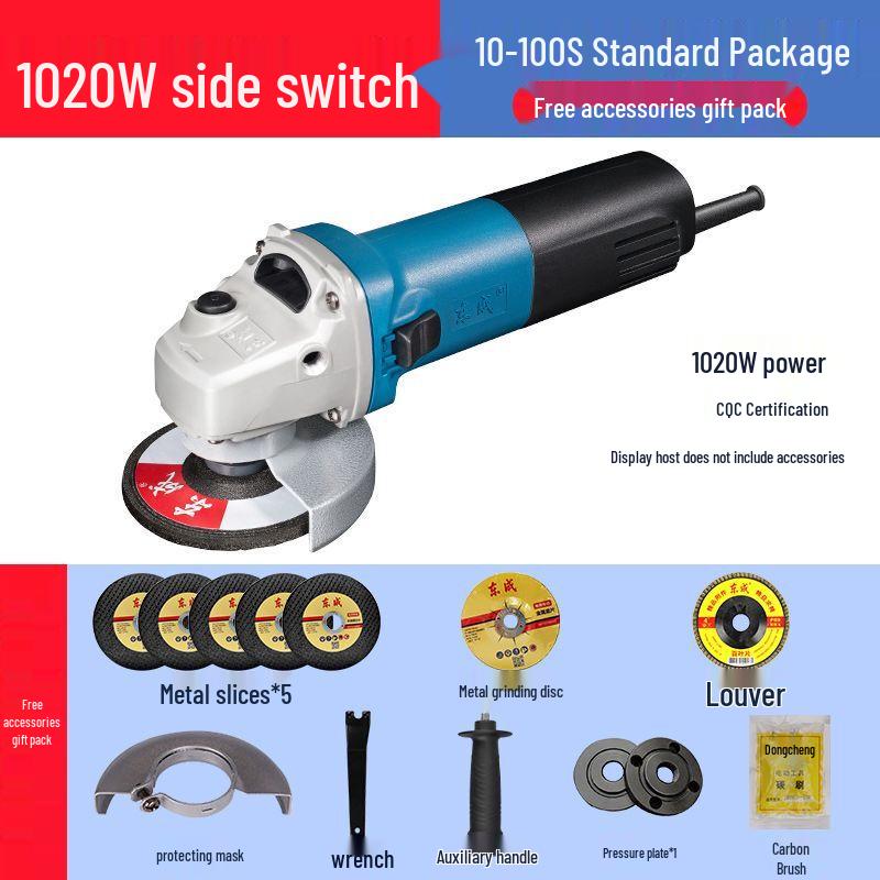

Dongcheng Electric Angle Grinder & Polisher CN plug (adapter included)