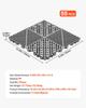 Interlocking Drainage Mats, 310x310 Mm, Garage Flooring Tiles, Non-Slip PP Drainage Floor Tile Shower Mat, Self-Draining, Easy Installation, for