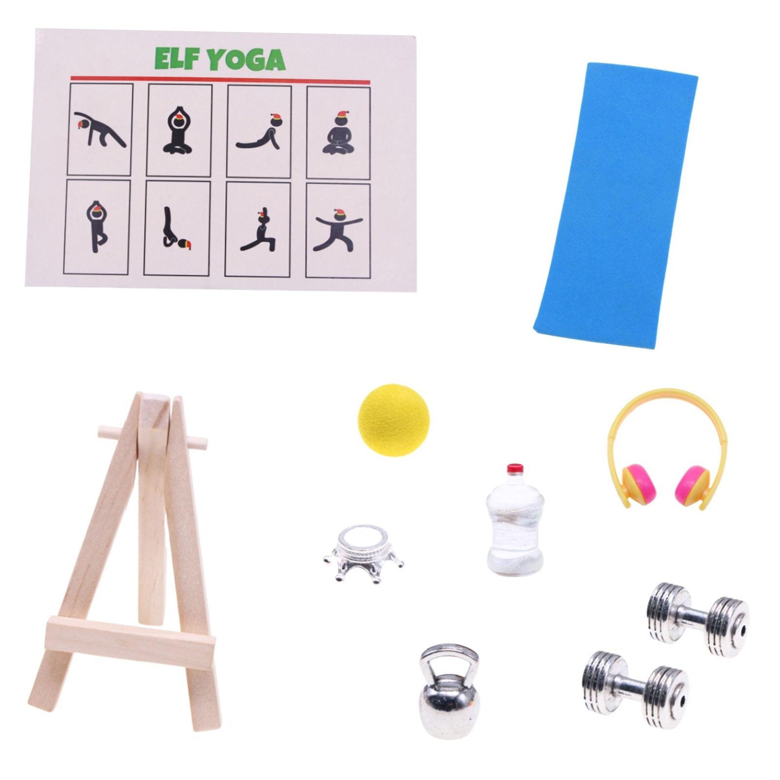 

Многоцелевой спортивный набор из 23 миниатюрных кукольных домиков с аксессуарами для гольфа, бейсбола и тенниса для украшения