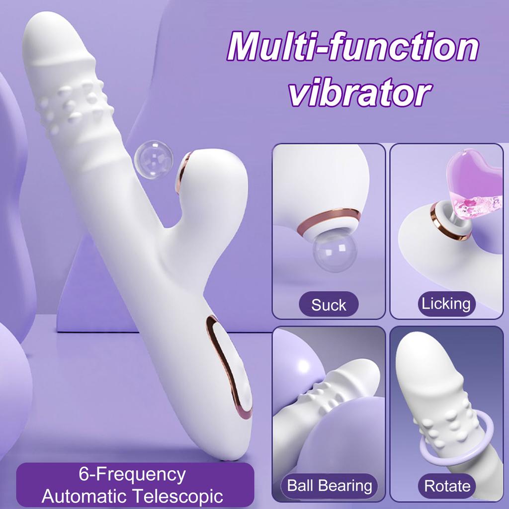 Vibrators Thrusting Dildo for Women 10 Vibration Thrust Rotating Mode Clit G Spot Stimulator Sex Toys for Couple Pleasure