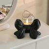 Photography Prop for Wedding 3D Printed Bow Candle Holder, Decorative Candlestick Stand Scented Candles Cute Bowknot Sculpture Home & LED Tealights,