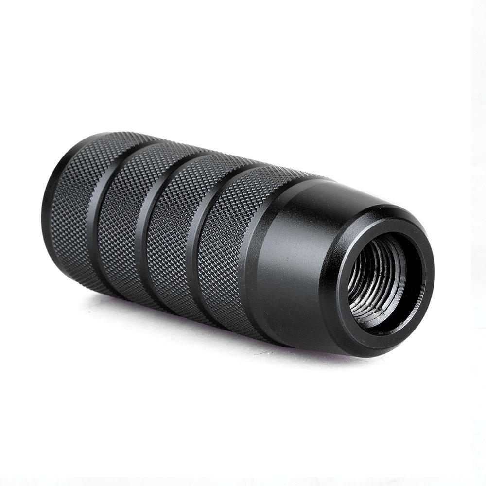 Universal 95mm Non-Slip  Shift Knob M8 M10 M12 Universal Car Manual Transmission Aluminum Knurled Shifter Lever Knob