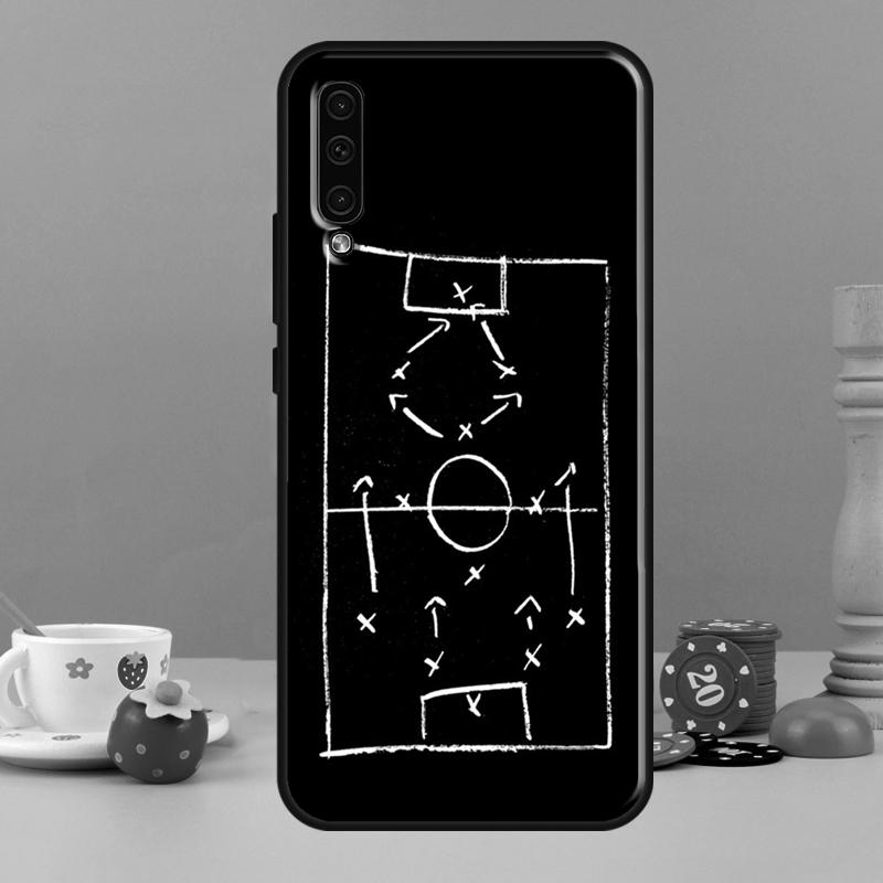 Football Soccer Tactics Time Case For Samsung Galaxy A05 A53 A33 A06 A26 A16 A56 A36 A05 A22 A32 A52 A54 A34 A14 A55 A15 A35