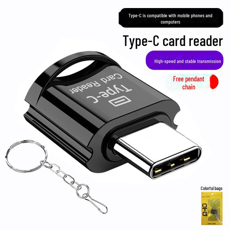 Universeller Typ-C-Android-Micro-USB-TF-Kartenleseradapter für Telefone und Tablets