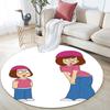 Meg Griffin Pattern Round rug,Carpet Rug for Living Room Bedroom Playroom ,Non-slip Floor Mat,Holiday Gifts and Birthday Gifts.