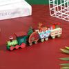 Weihnachtsdekorationen Holz Kleine Eisenbahn Kinder Kindergarten GeschenkEisenbahn Schreibtischdekoration Ornamente Weihnachten Kindergeschenke