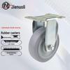 JNL Silent PU Rubber Caster Wheels