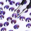 Neue Farbe Phantom Lila Aurora Ab Nail Art Strassstein Mehrere Größen Optional 1440 Abgepackt Pujiang Flachboden-Diamant