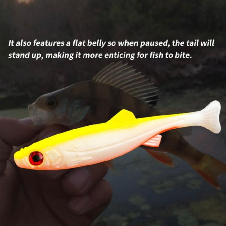 190mm 63g Simulation Baits Soft Swimming Lures Slow Sinking Lures Artificial Fish Lures Swimbaits Soft Fishing Baits