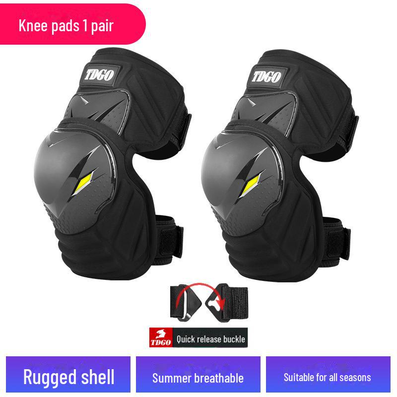 Winddichte Motorrad-Knie- und Armschützer: Winterreitschutz, Anti-Fall Knight Sports Gear