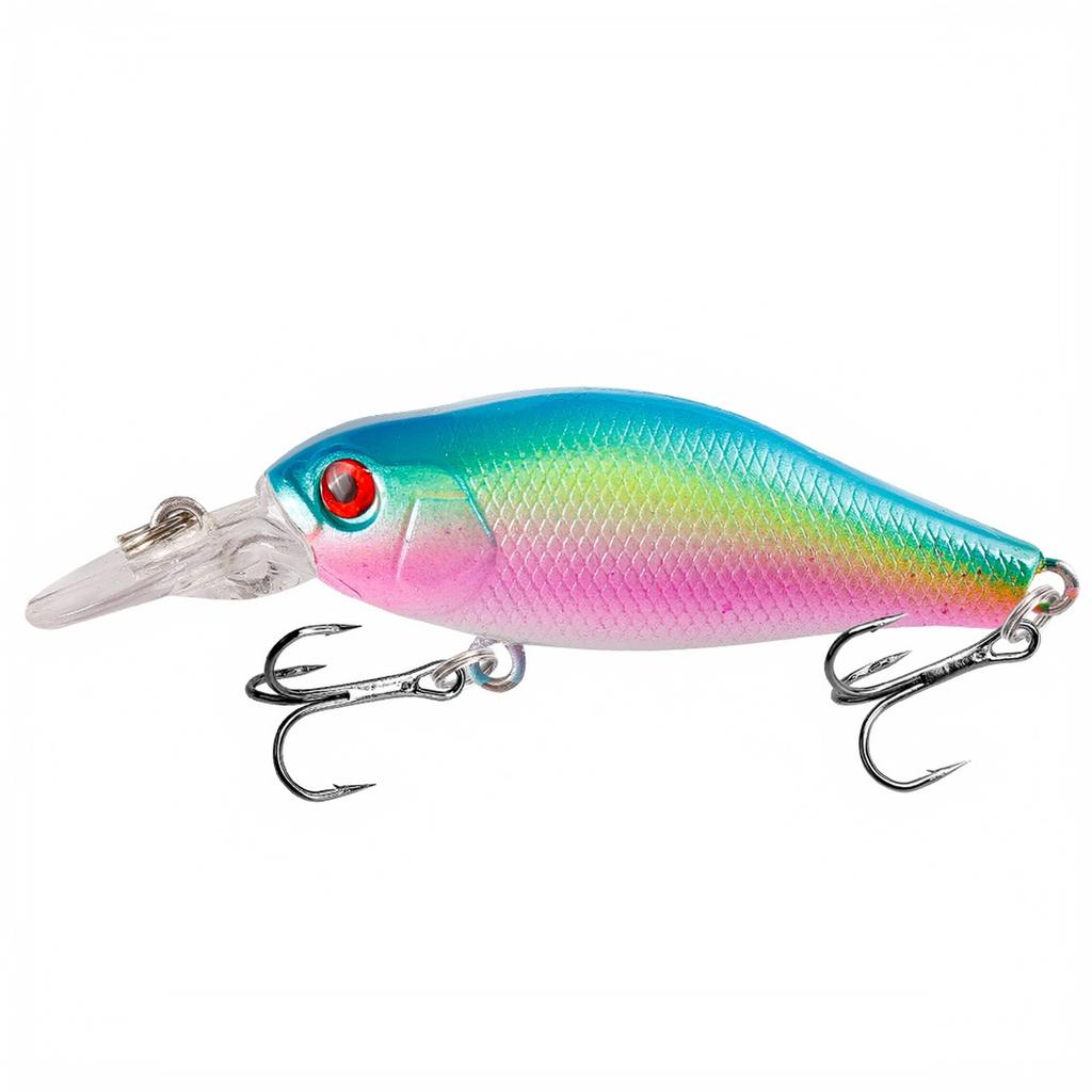 Floating Crankbait Hard Plastic Fishing For, Realistic Swim for Fishing