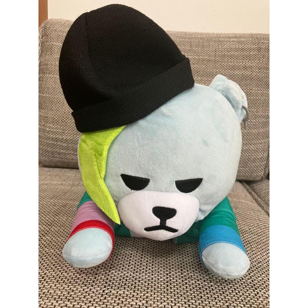 Used KRUNK BIGBANG G-DRAGON Stuffed Toy with Hat
