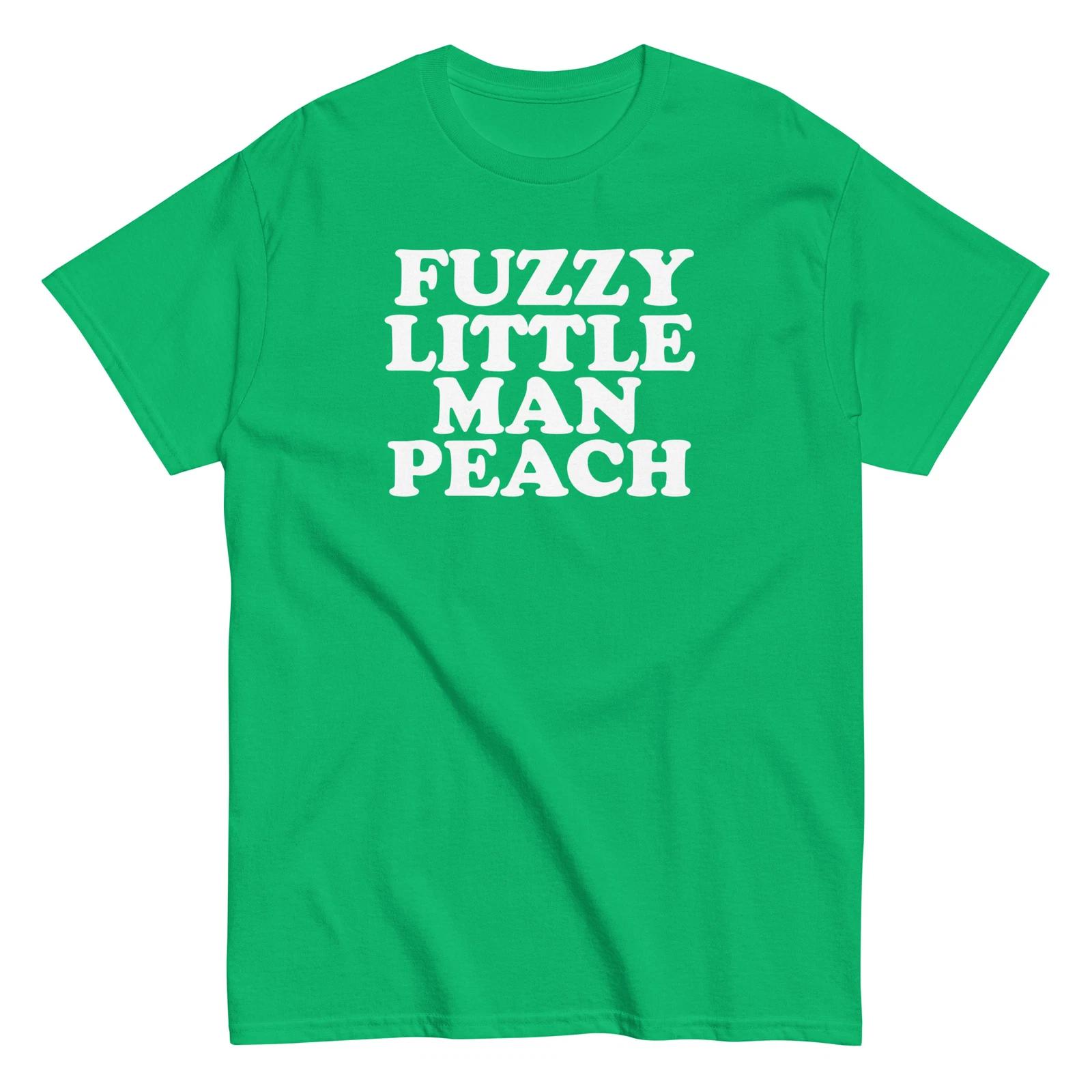 

Fuzzy Little Man Peach Shirt - Unisex L