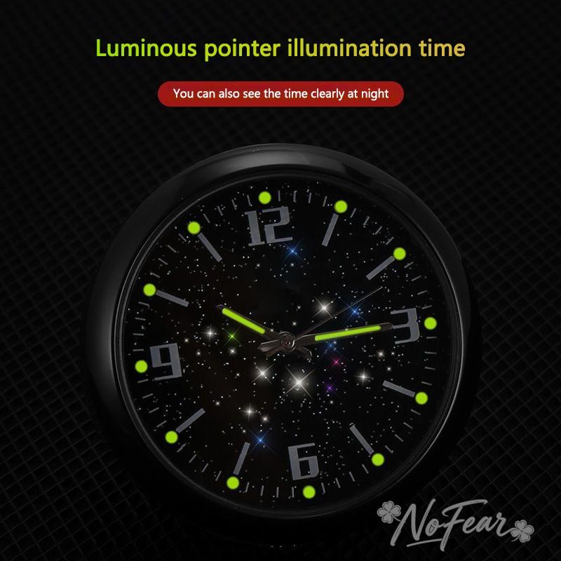 Car Starry Night-light Clock For BMW M E46 E90 E60 F30 G20 X1 X2 X3 X4 X5 X6 X7 Z4 i3 i4 i5 i7 M2 M3 F10 Watch Dashboard Clock XU7