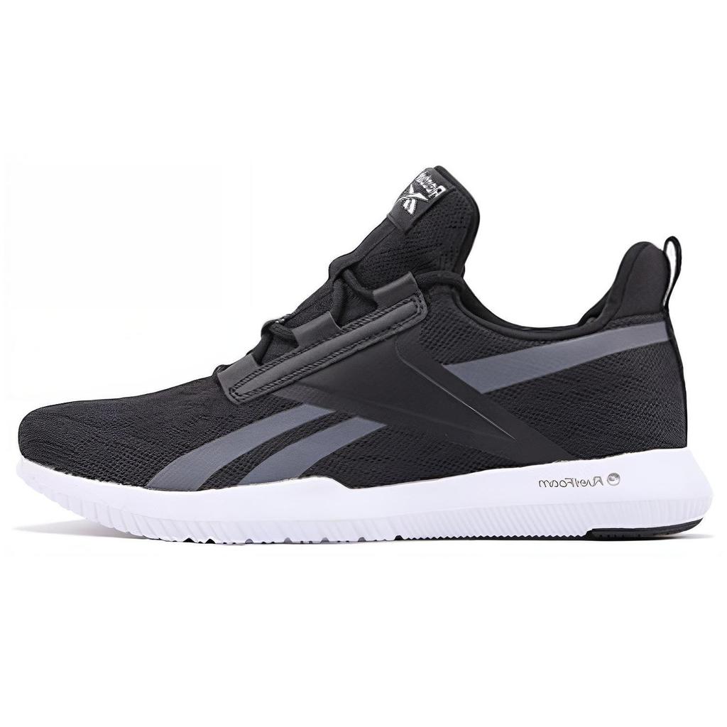 Reebok Reago Pulse 2.0 Bequeme Low-Top Laufschuhe Herren Sneaker Schwarz EH3194