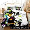 Anime Konata Izumi Lucky Star Bedding Set Duvet Cover Bed Set Quilt Cover Pillowcase Comforter King Queen Size Boys Adult