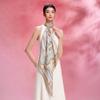 100% Silk Scarf 86x86cm Square Shawl Women Gift Fashion Office Party