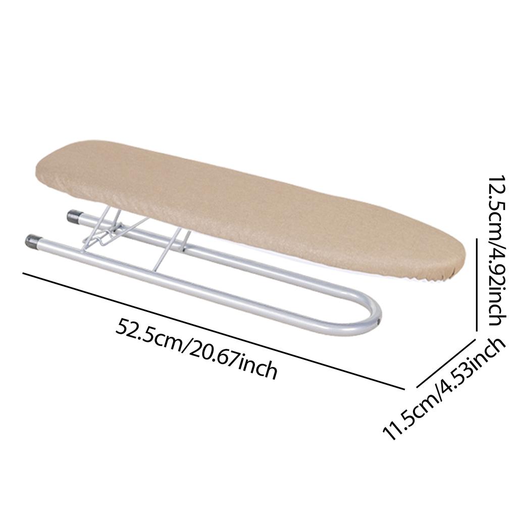 Foldable Sleeve Ironing Board Sleeve Cuffs and Collars Handling Space Saving  Home Travel Use Sturdy Removable Cloth Cover Cloth
