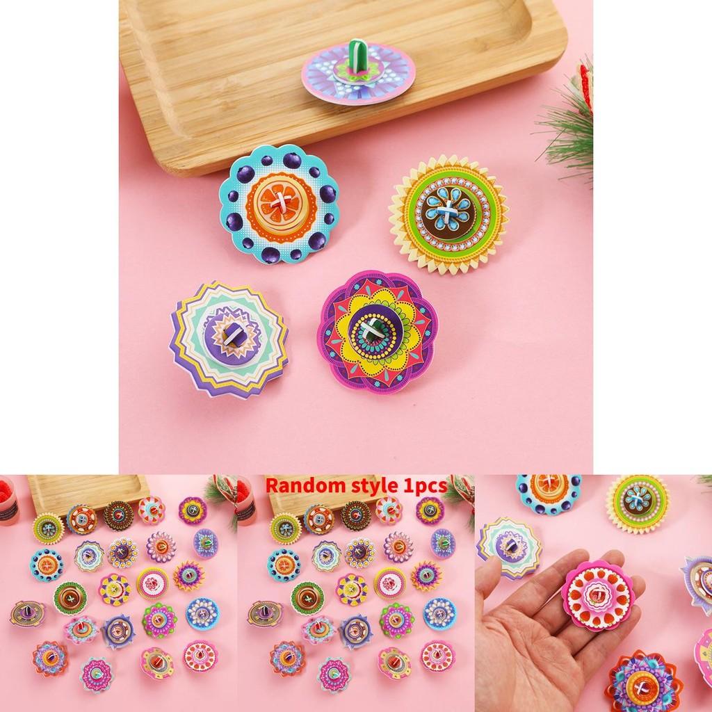 Diy Childrens 3d Puzzle Paper Gyroscope Art Craft Gift For Kids And School Rewards