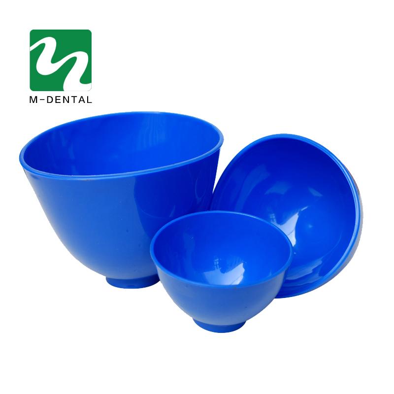 3Pcs Dental Lab Rubber Mixing Bowls For Oral Hygiene Teeth Whitening Tool
