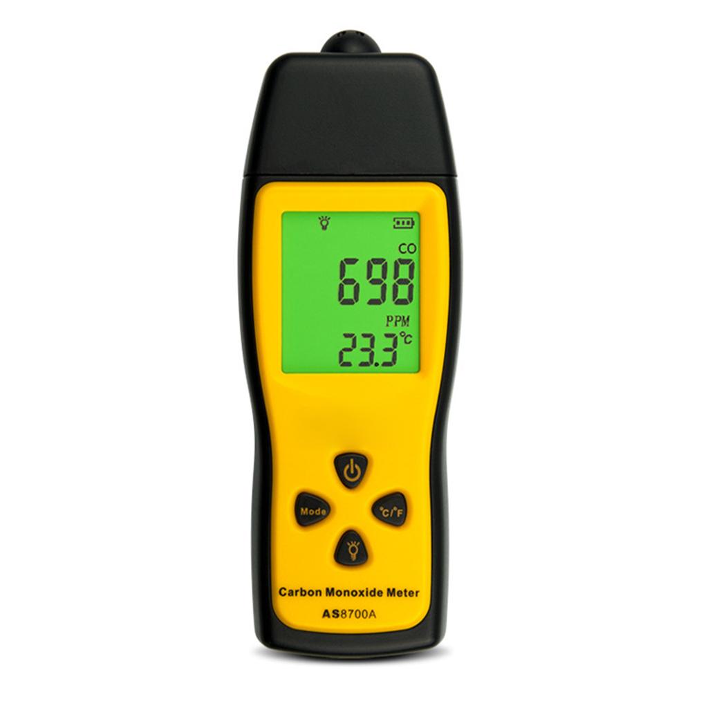 AS8700A Handheld Carbon Monoxide Meter Analyze Leak Detector Tester 0-1000PPM