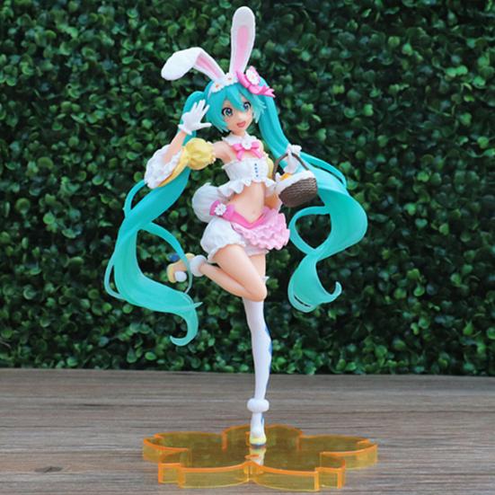 Dolls & Accessories Dolls & Accessories Dolls & Accessories Dolls & Accessories Character Long-lasting Hatsune Miku Bunny Action Figure for Cake Decor
