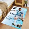 Messi Customizable Name Floor Mat Design for Hallway Bedrooms Outdoor Playrooms Antislip Carpet Office home decor Wedding Party Gift