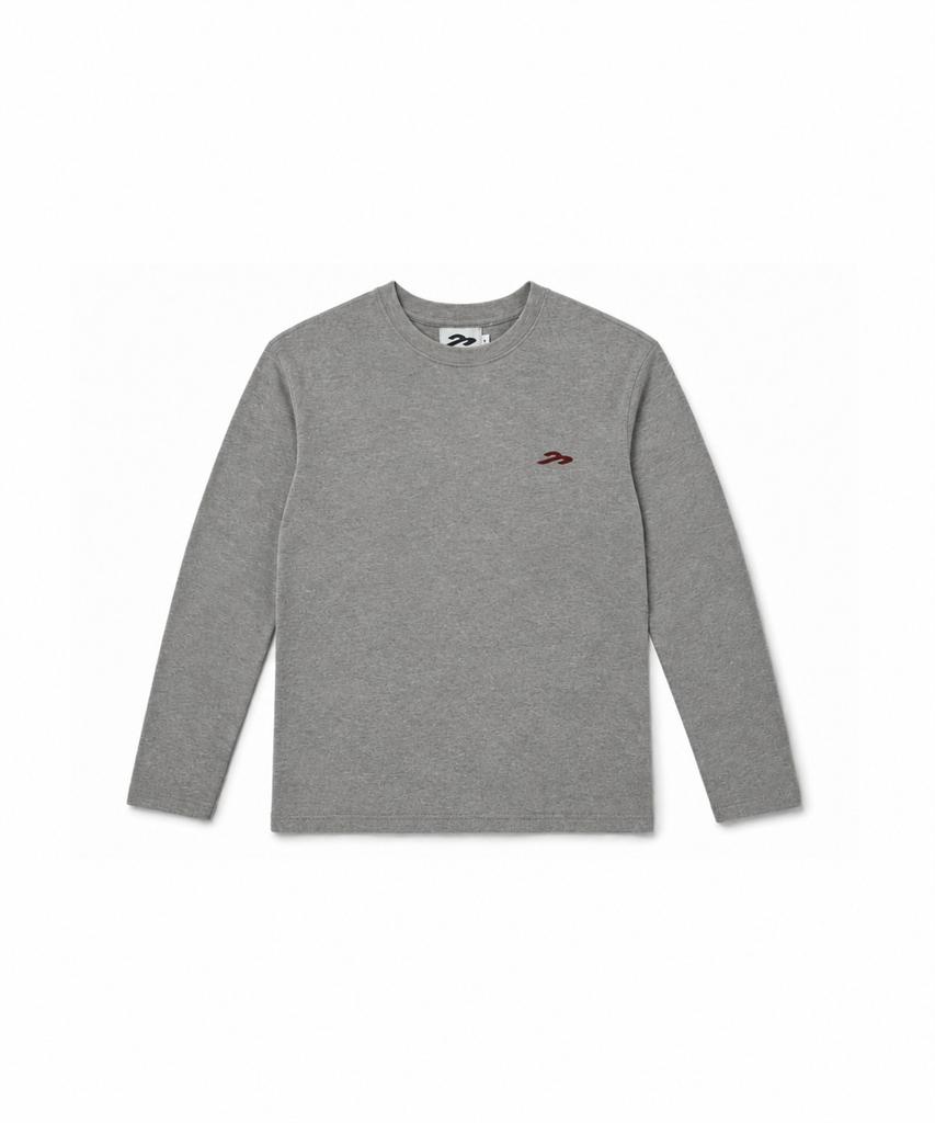 TANSANMAGNESIUM Wing Long Sleeve (Gray/Red)