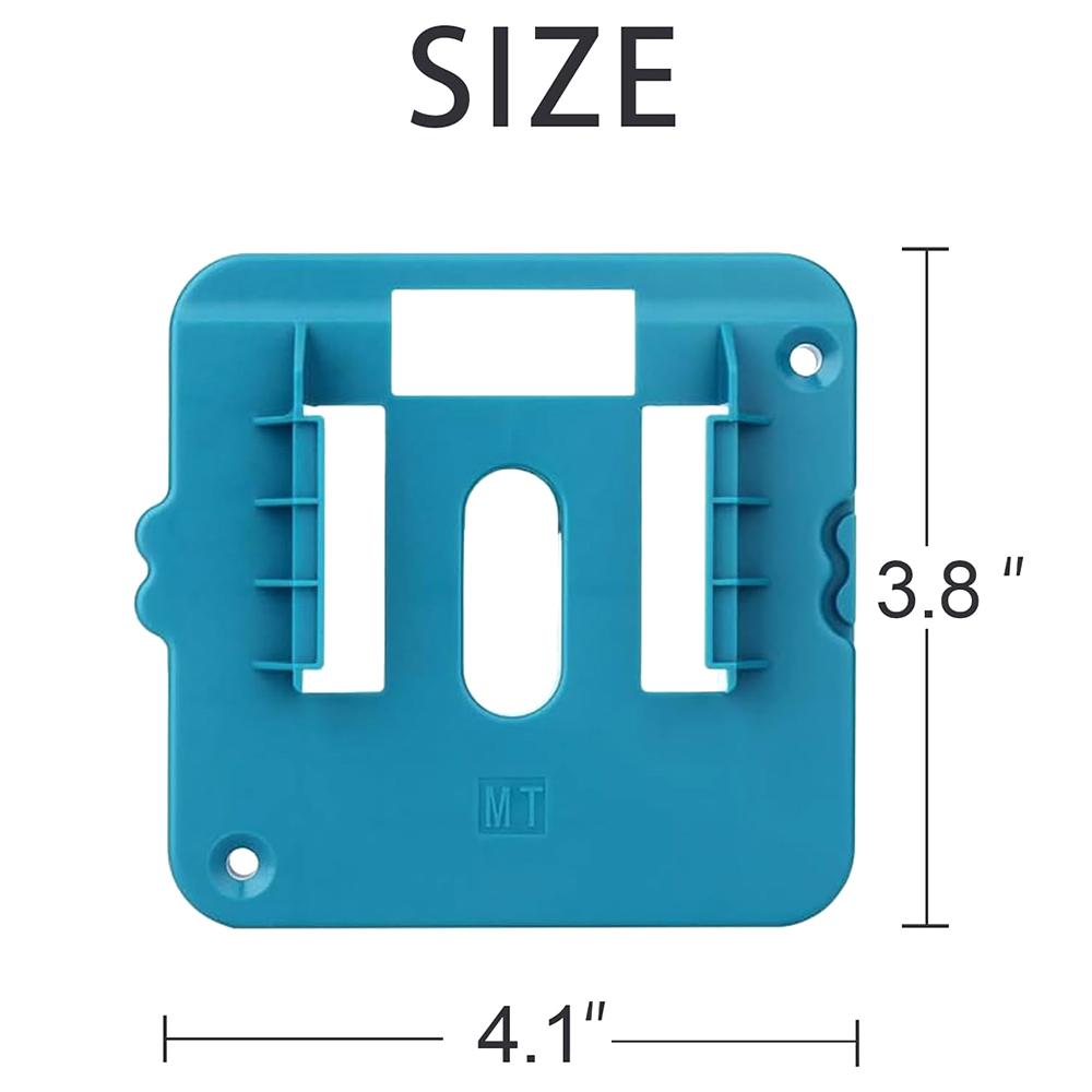 5 Stück Batteriehalter für Makita 18V Li-Ionen Akku Werkzeuge Maschinenhalter Lagerregal Wandhalterung für BL1860 BL1850(Keine Batterie)
