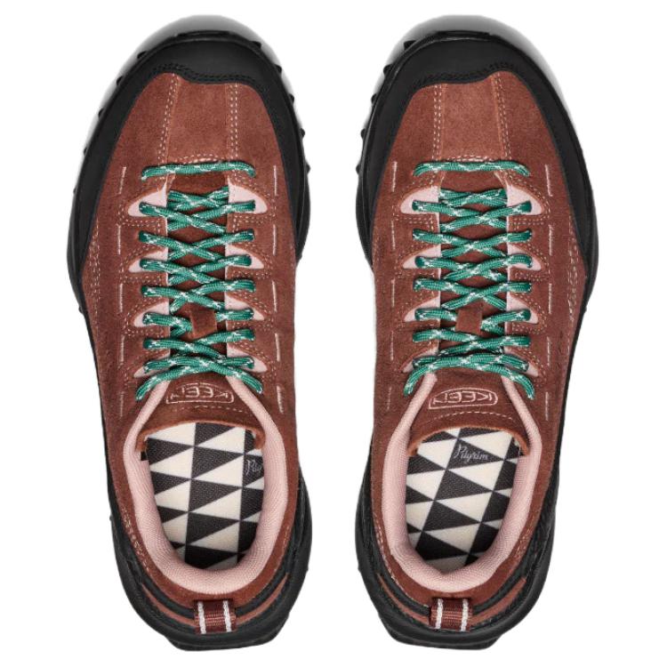 Keen x Pilgrim Surf + Supply Jasper Zionic Low top Hiking Shoes Women's Red Brown 1030402